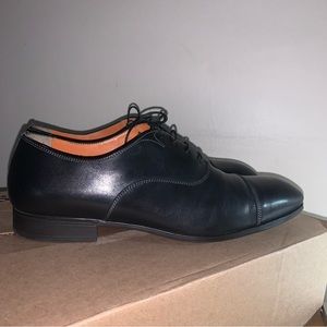 Santoni Oxford Dress Shoe 9 EE